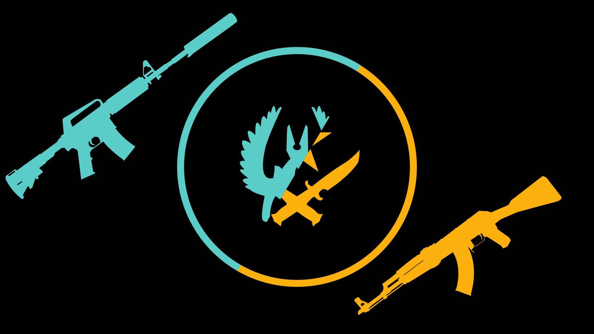 Cool Gun Logo - Cool CSGO Logo Wallpaper