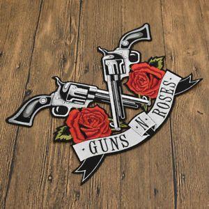 Cool Gun Logo - Guns N Roses Patches Logo Sew On Embroidery Applique DIY Cool ...