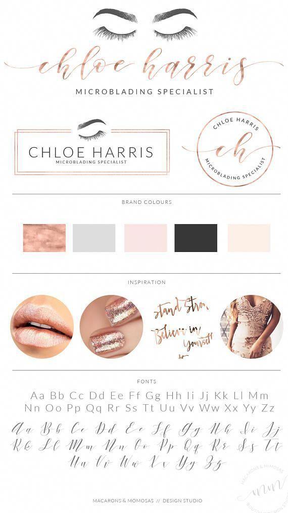 Specialist Makeup Artist Logo - Chloe Harris Logo Set. Espaço Pri Geremias. Branding