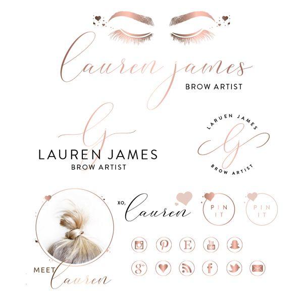 Specialist Makeup Artist Logo - Lauren James Package - Macarons and Mimosas