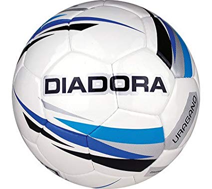 Five Ball Diadora Logo - Amazon.com : Diadora Soccer Uragano Match Soccer Ball, White Royal
