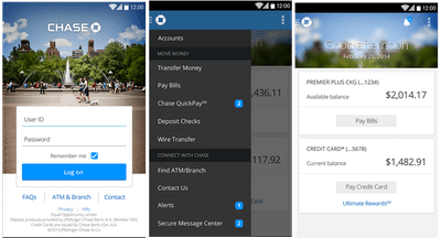 Chase Bank App Logo - New Chase Mobile App for Android