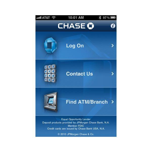 Chase Bank App Logo - Chase iPhone App Review