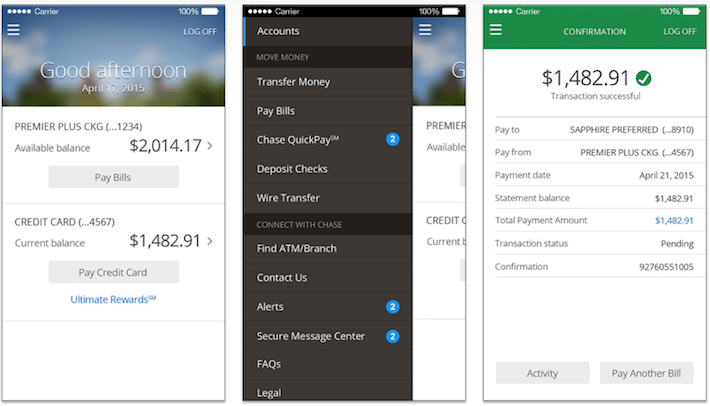 Chase Bank App Logo - 2015's Best & Worst Mobile Banking Apps - MagnifyMoney