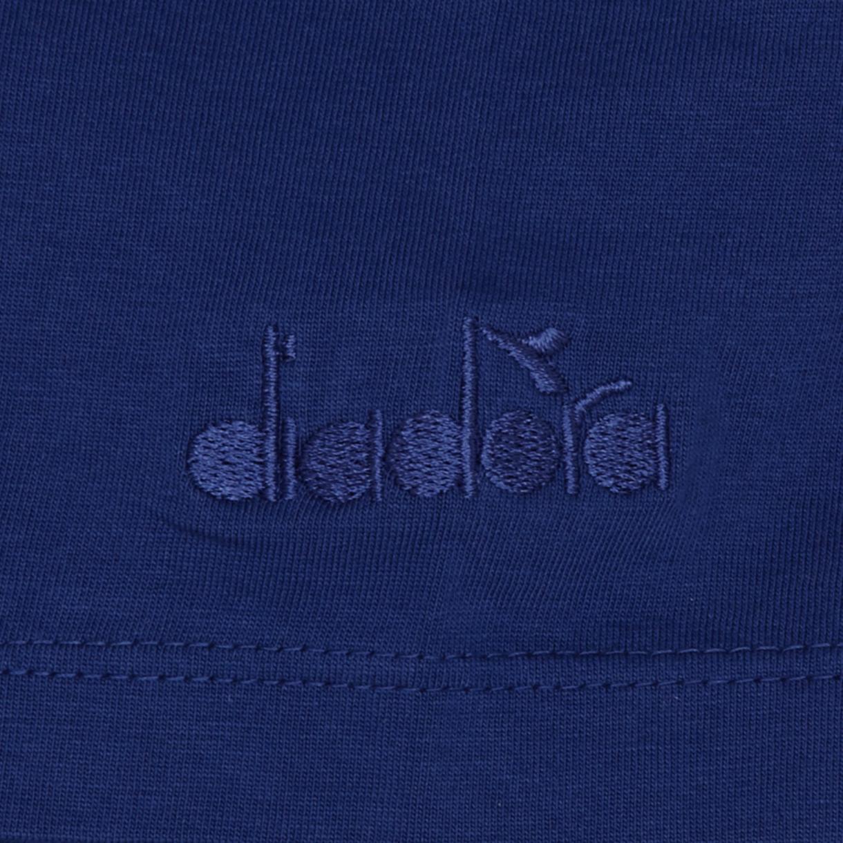 Five Ball Diadora Logo - Diadora Mens T SHIRT SS BL Navy, Blue T Shirts And Tank Tops