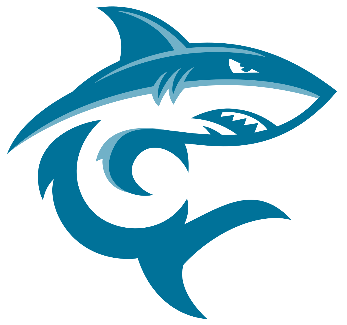Sharks Sports Logo - Hawaii Pacific Sharks