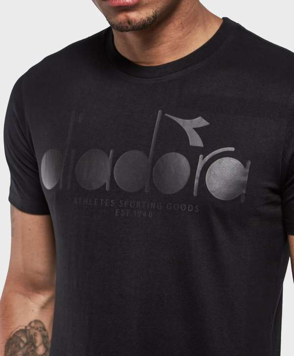 Five Ball Diadora Logo - Diadora Short Sleeve T-Shirt | scotts Menswear