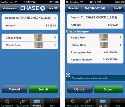 Chase Bank App Logo - iPhone Banking Apps With Photo Check Deposit