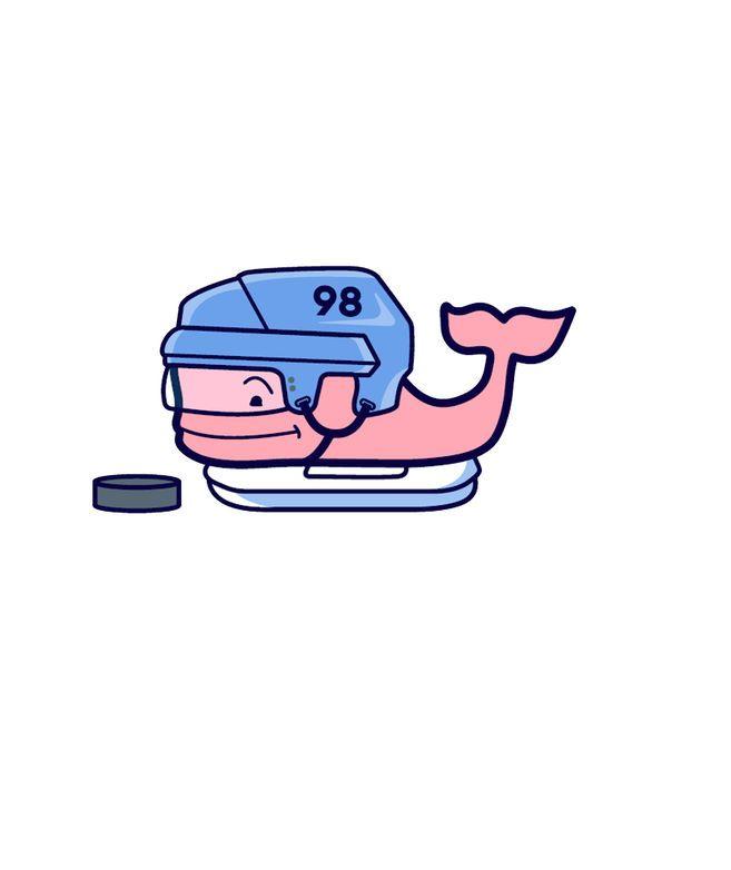 Vineyard Vines Hockey Logo - Hockey Whale Sticker ` Vineyard Vines | Stickers | Stickers, Cool ...