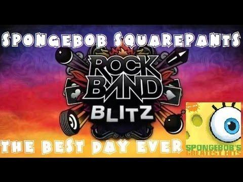 Best Ever Rock Band Logo - SpongeBob SquarePants Best Day Ever Band Blitz
