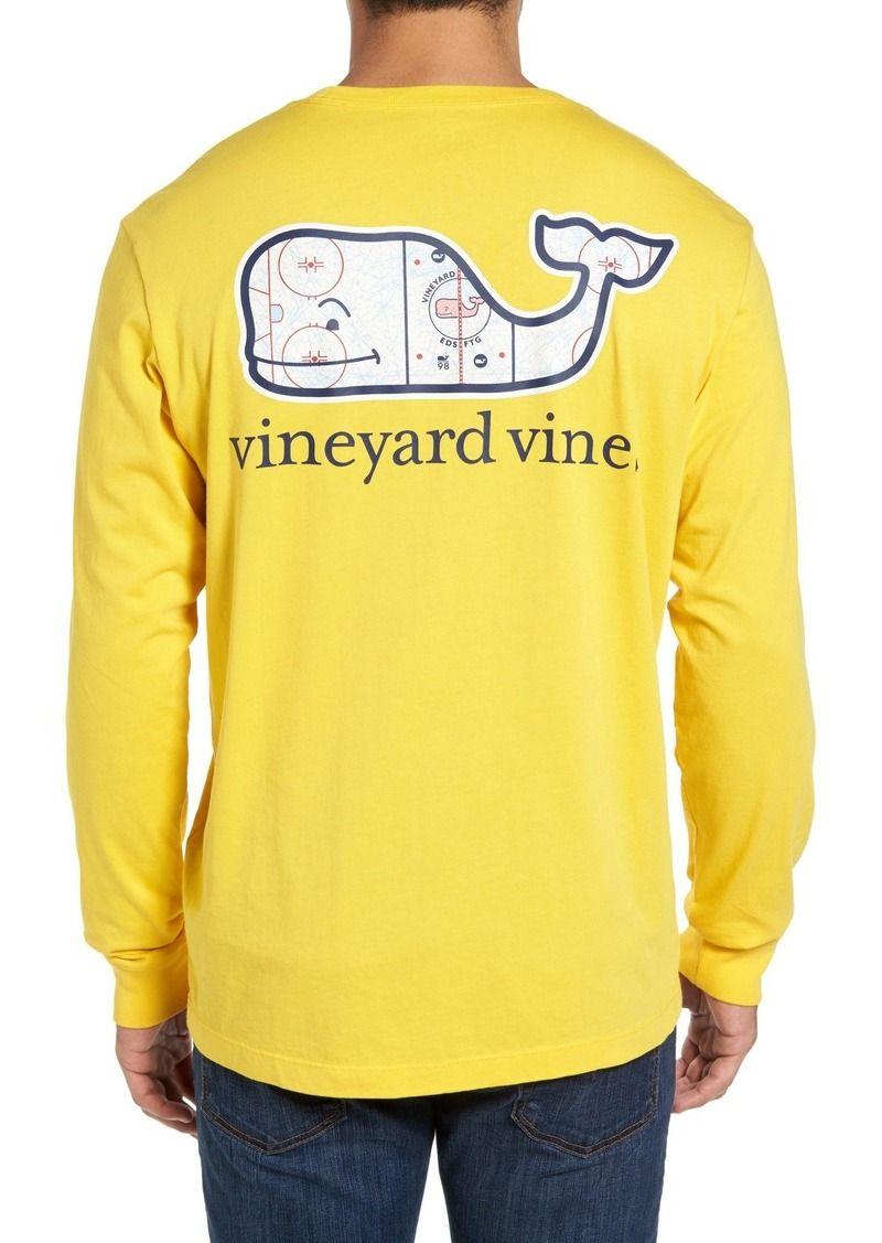 Vineyard Vines Hockey Logo - Vineyard Vines Vineyard Vines Rink Whale T-Shirt | T Shirts