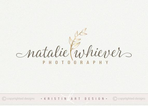 Wheat Black and Gold Logo - Gold wheat logo Gold logo Photography logo Premade logo | Etsy