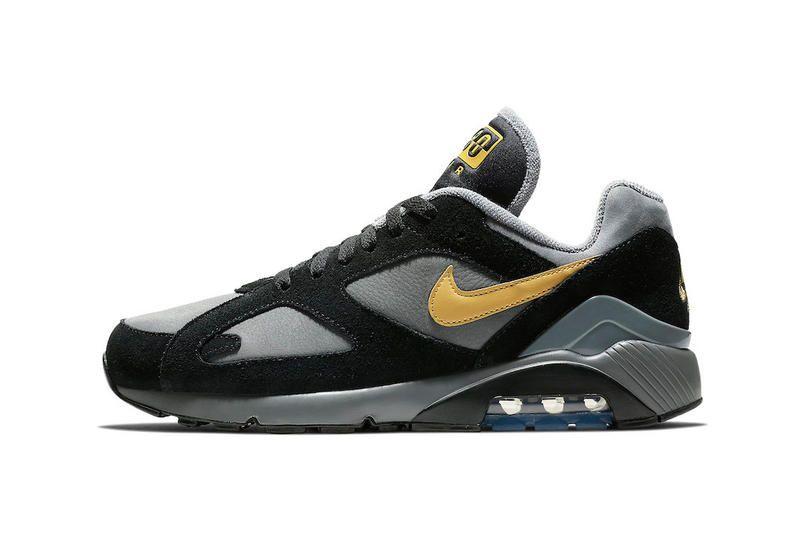 Wheat Black and Gold Logo - Nike Air Max 180 “Grey/Black/Wheat Gold” | HYPEBEAST