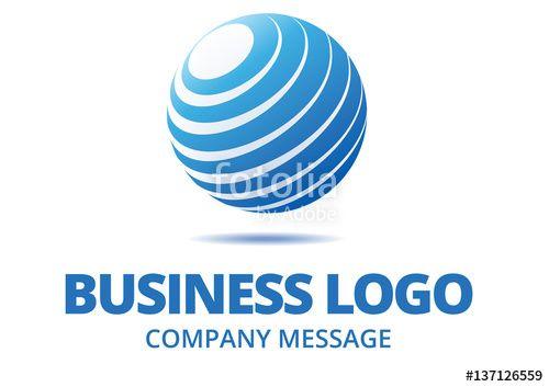 Globe Business Logo - Abstract Globe Business Logo