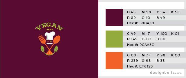 Dual Colored Logo - 10 Best 3 Color Combinations For Logo Design with Free Swatches