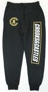 New Crooks and Castles Logo - MEN'S GUYS CROOKS & CASTLE CORE LOGO FLEECE SWEATPANTS SWEATS ...