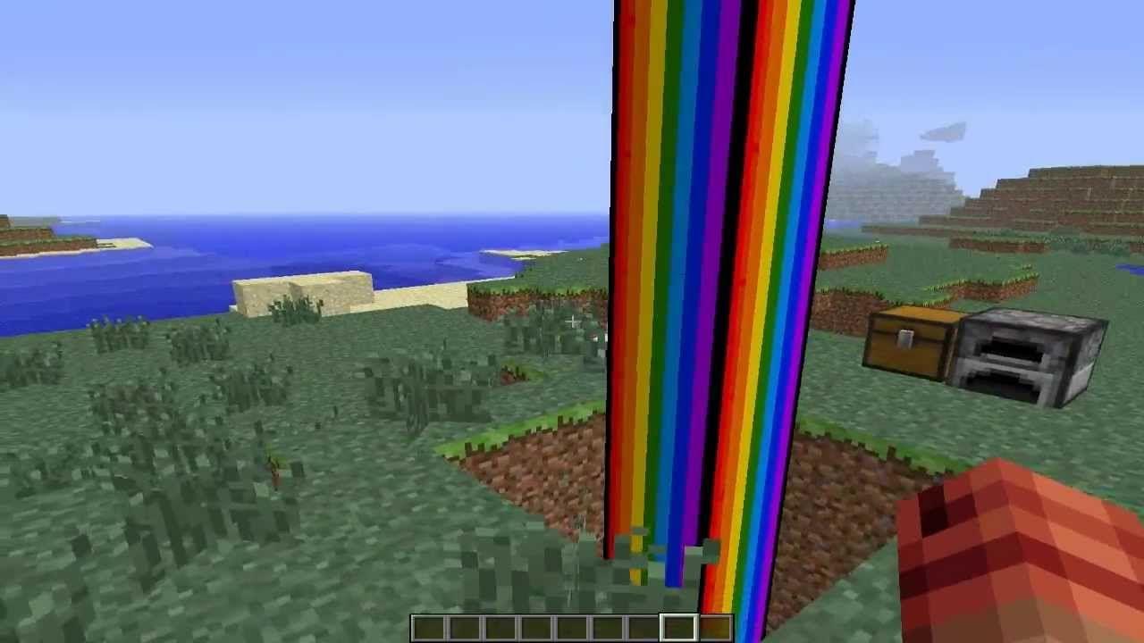 RAINBOW Minecraft Logo - Minecraft- End of the Rainbow Mod!!!!!!