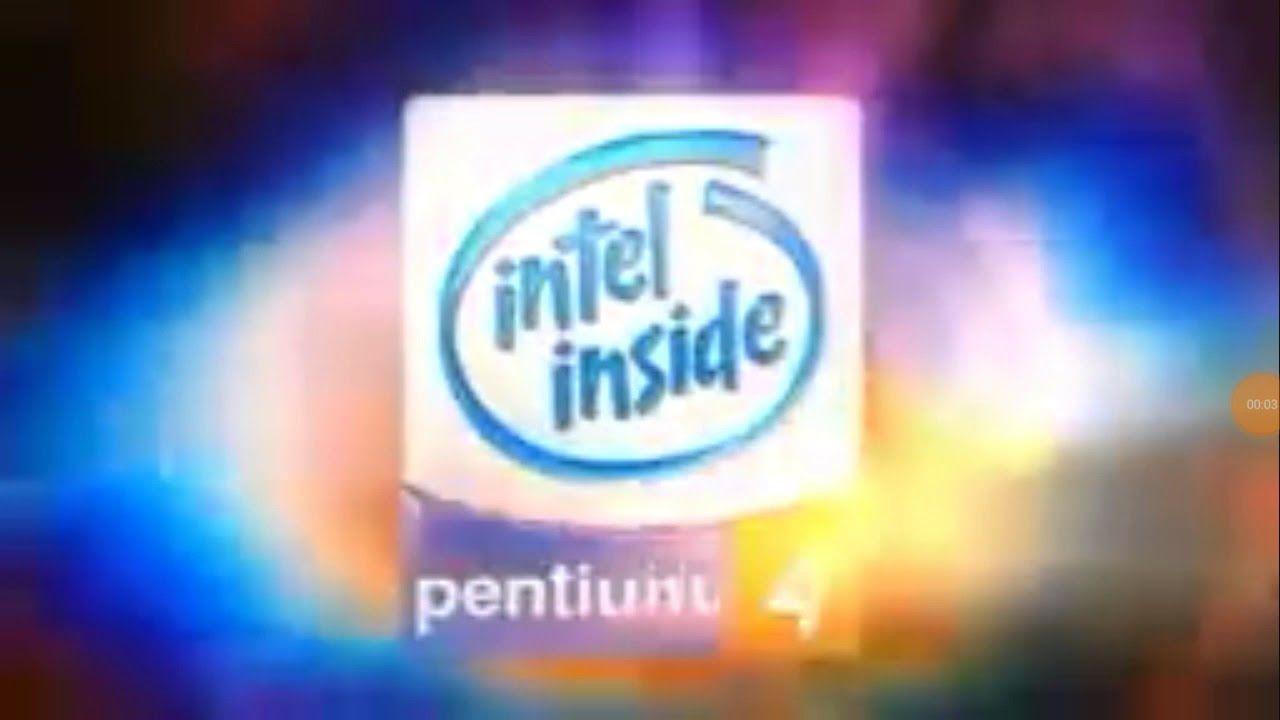 Intel Inside Pentium 4 Logo - Intel inside pentium 4 logo shutdown (2014:2017) - YouTube