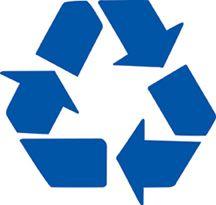 Blue Recycling Logo - Buy Recycled