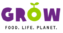 Purple and Green Logo - Blog Action Day