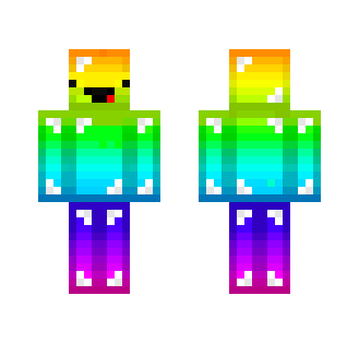 RAINBOW Minecraft Logo - Download Rainbow skin :D Minecraft Skin for Free. SuperMinecraftSkins