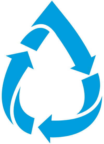 Blue Recycling Logo - Download RECYCLE Free PNG transparent image and clipart