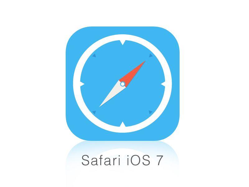 Safari iPhone App Logo - Ios7 Safari by Frank Rodriguez | Dribbble | Dribbble