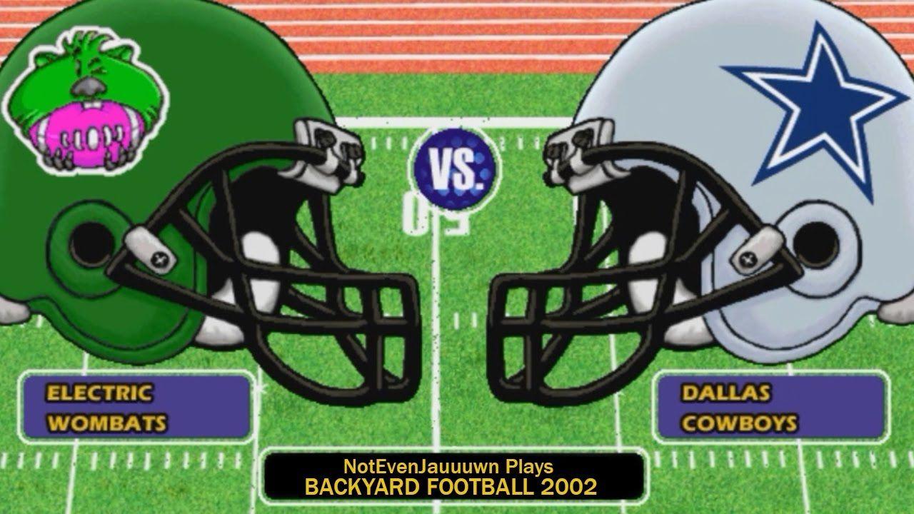 Wombats Sports Logo - Game 5 of Backyard Football 2002 | Dallas Cowboys VS Electric ...