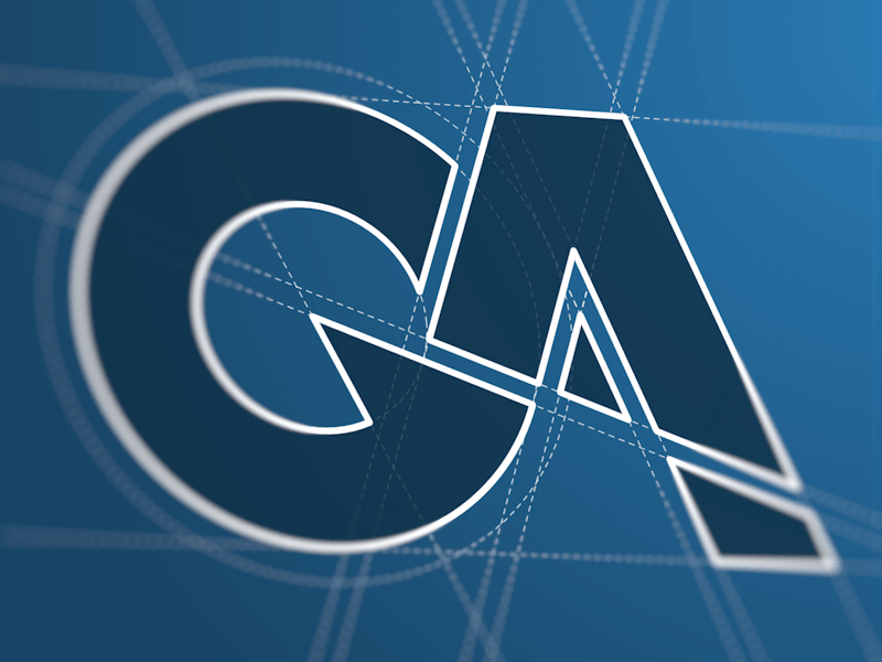 GA Logo - GA Logo by Moran Goldstein | Dribbble | Dribbble