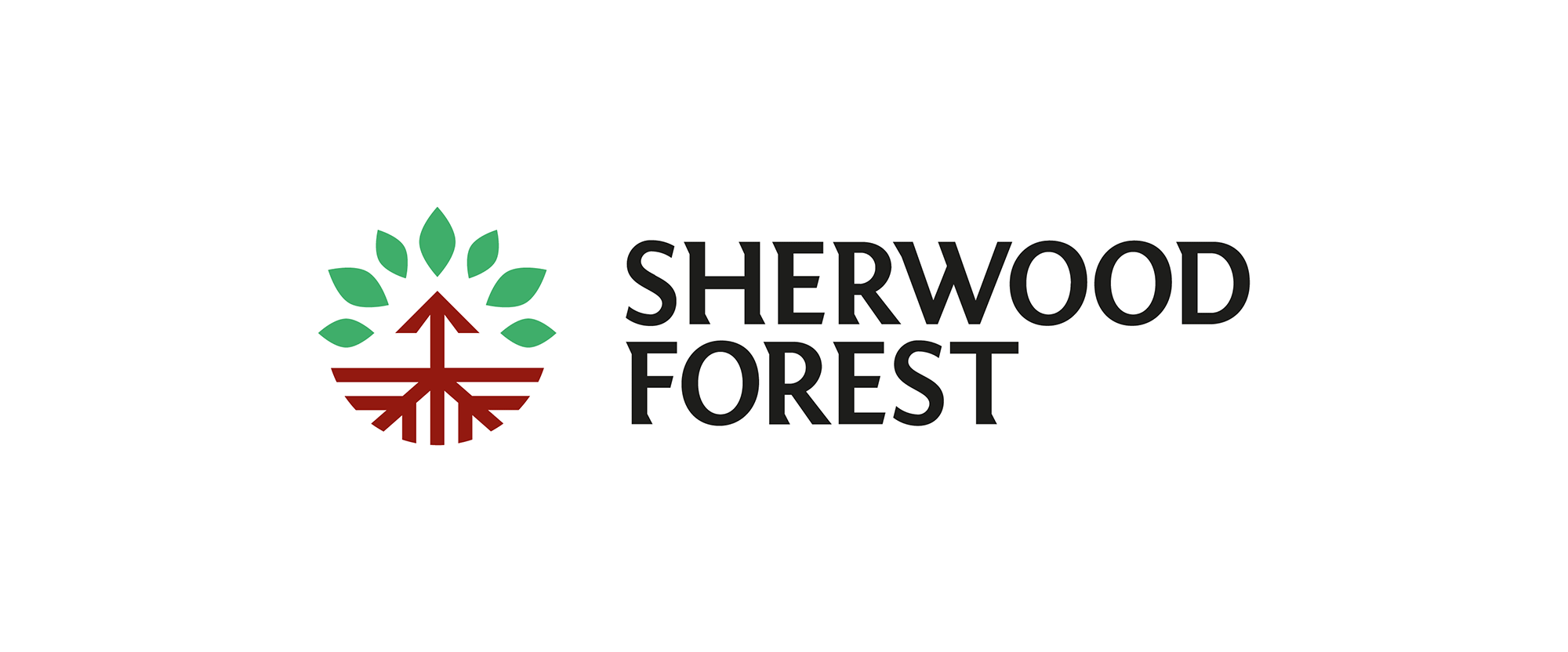 Forest Logo - Brand New: New Logo and Identity for Sherwood Forest by Cafeteria