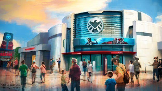 Disney Transport Logo - New Renderings of Marvel Attraction Coming to Hong Kong Disneyland ...