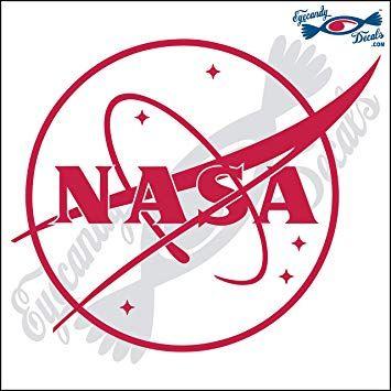 Red NASA Logo - Amazon.com: Eyecandy Decals NASA Logo Meatball 5