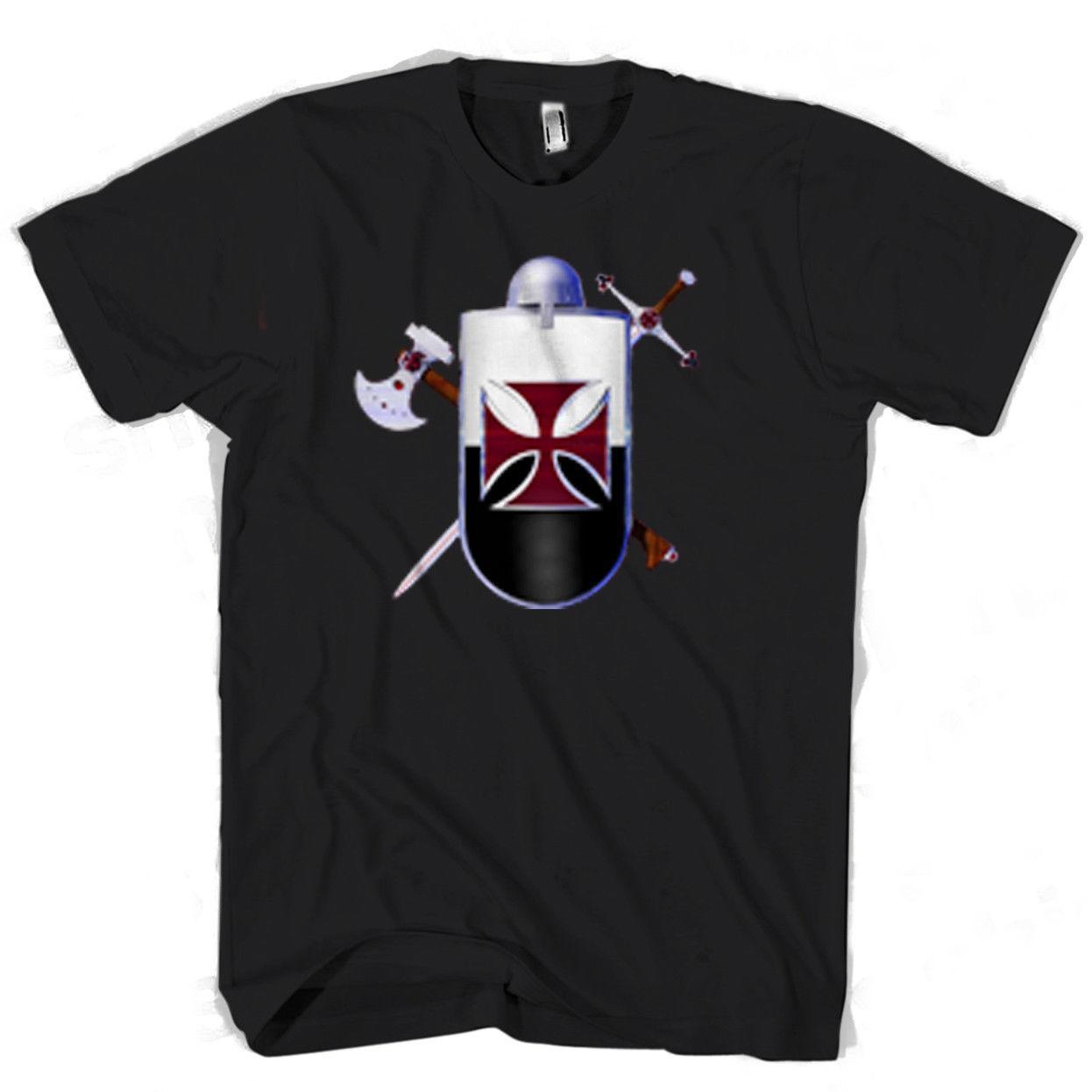 Templar Logo - Knight Templar Logo Men'S / Women'S T Shirt Crazy T Shirts T Shirt ...