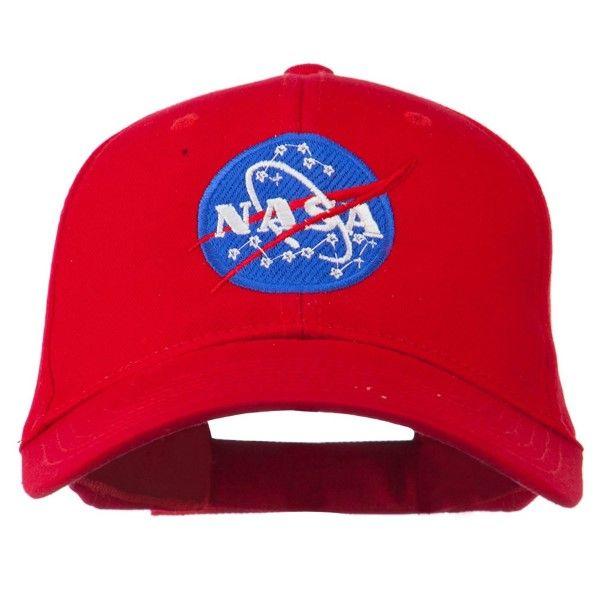 Red NASA Logo - JETRAG Rakuten Ichiba Shop: NASA NASA logo cap red NASA Insignia