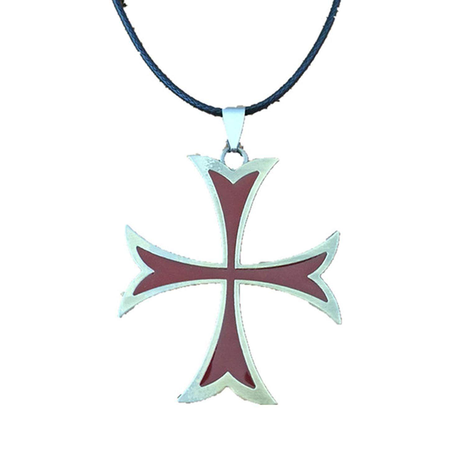 Templar Logo - Amazon.com: Blue Heron Templar Cross Logo 18 Inch Necklace w/Gift ...