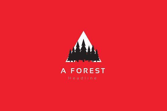 Forest Logo - A Forest logo template. ~ Logo Templates ~ Creative Market