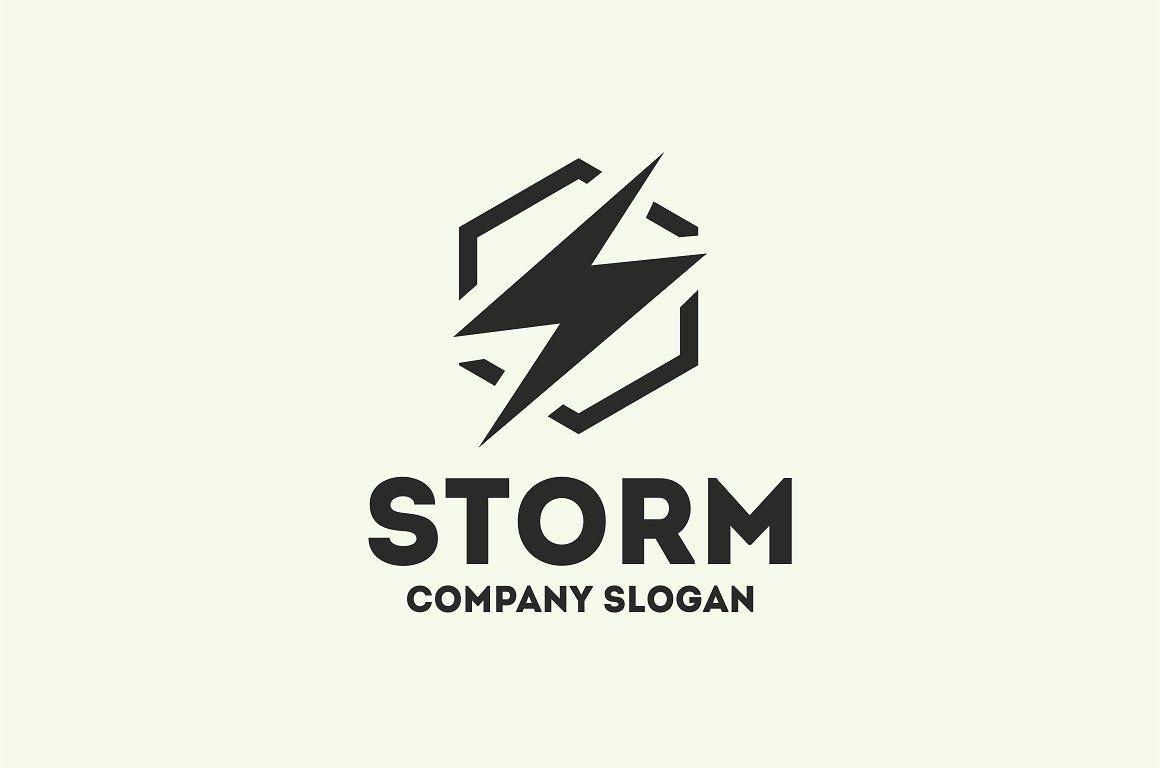 Storm Logo - Storm Logo ~ Logo Templates ~ Creative Market