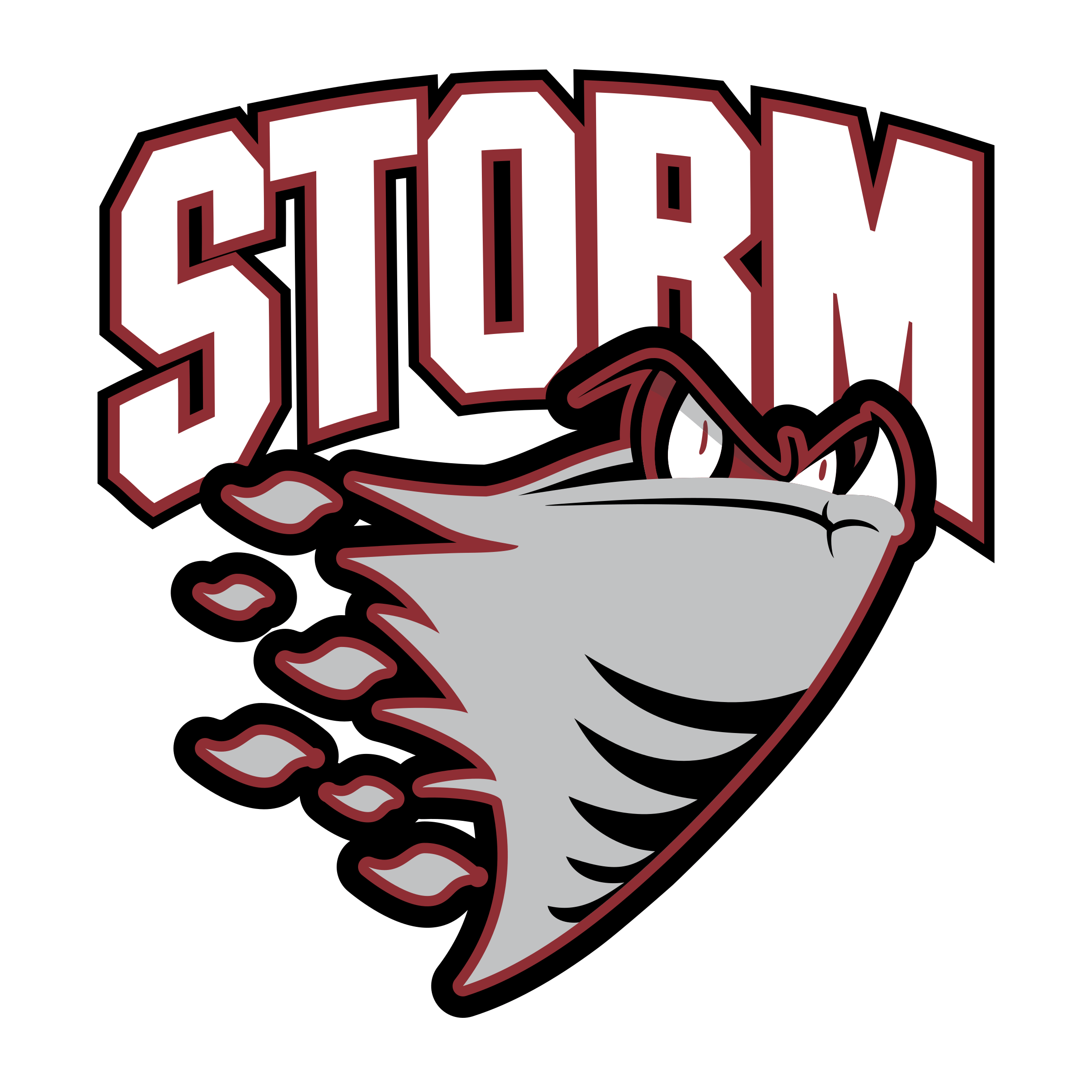 Storm Logo - Guelph Storm Logo PNG Transparent & SVG Vector - Freebie Supply