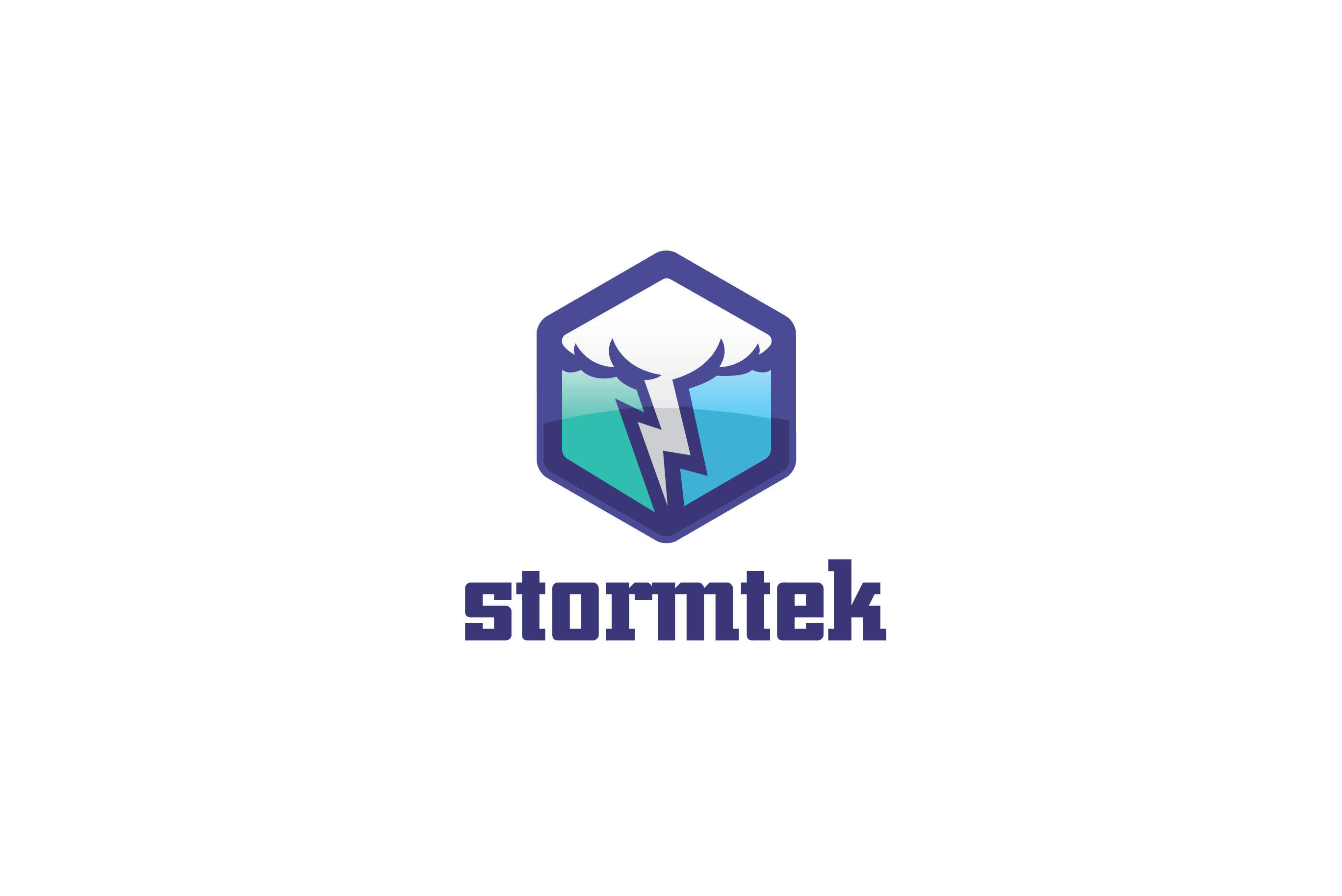 Storm Logo - Stormtek Electrical Storm Logo | Logo Cowboy