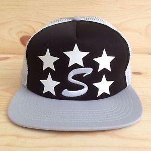 Supreme Stars Logo - SUPREME STARS MESHBACK SNAPBACK CAMP CAP FIVE PANEL HAT CAMO