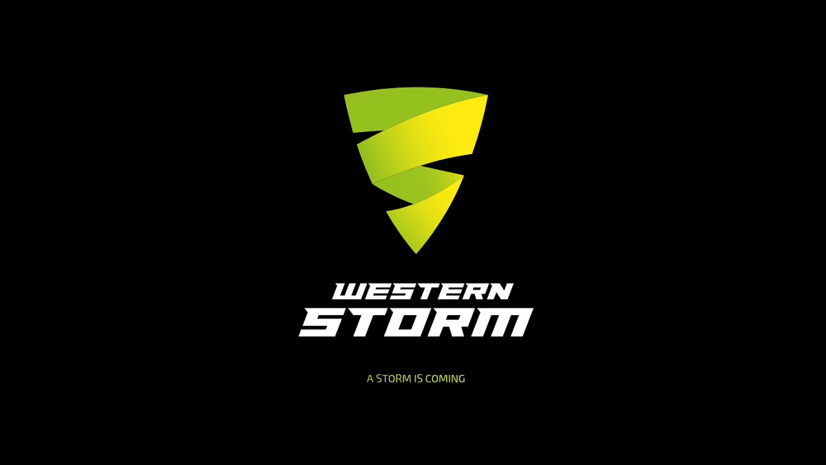 Storm Logo - New look for Western Storm County Cricket Club