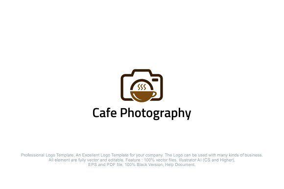 Photography Studio Logo - Cafe Photography - Food Studio Logo ~ Logo Templates ~ Creative Market