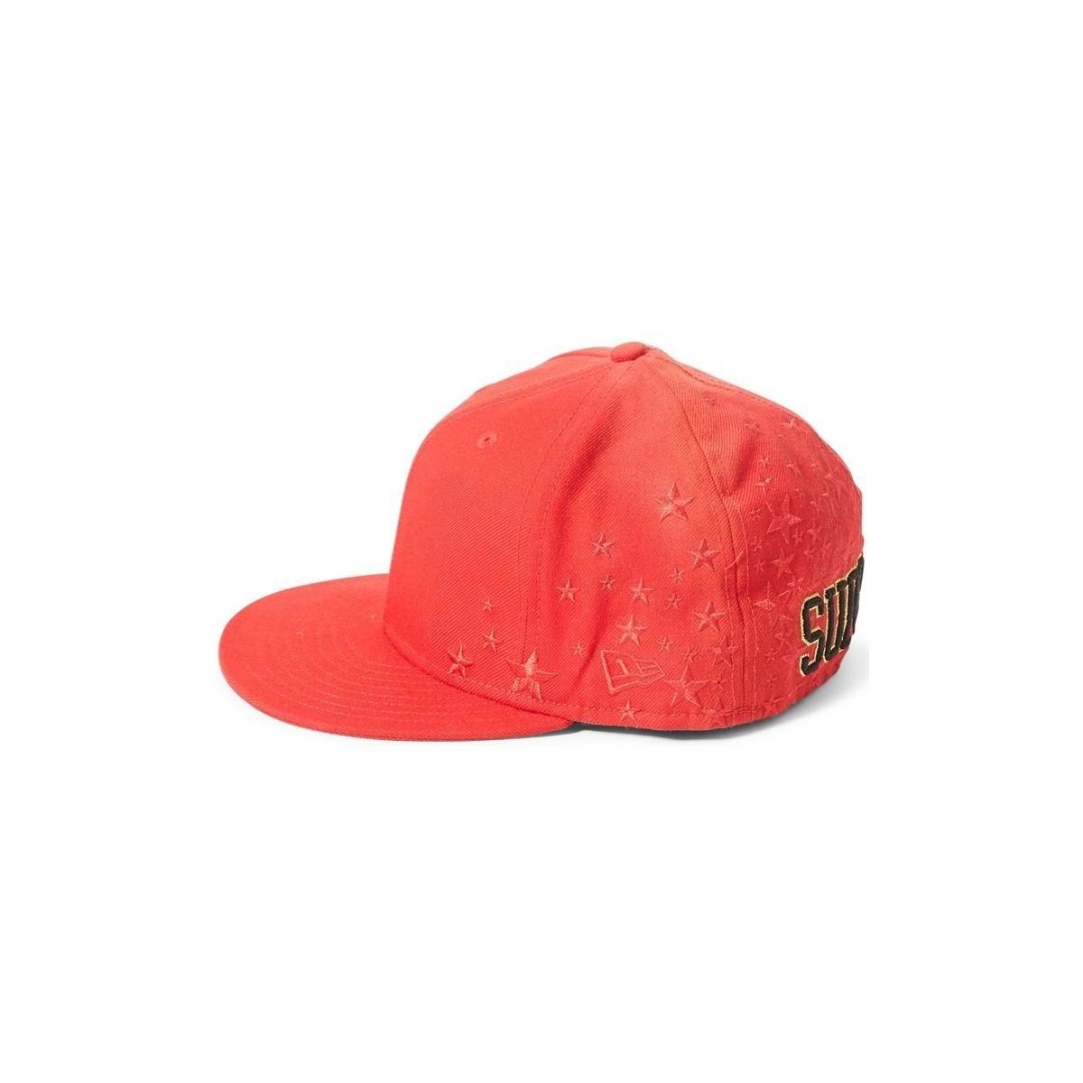 Supreme Stars Logo - Supreme Stars Logo New Era Cap Red Men's Cap In Red in Red for Men ...