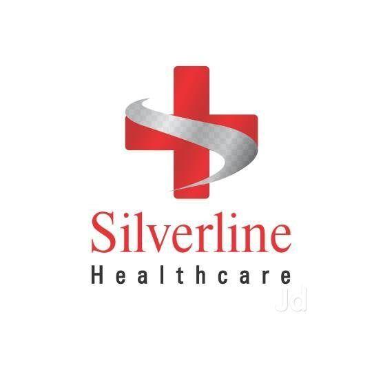Red with Silver Line Logo - Silverline Hospital, Danilimda Healthcare