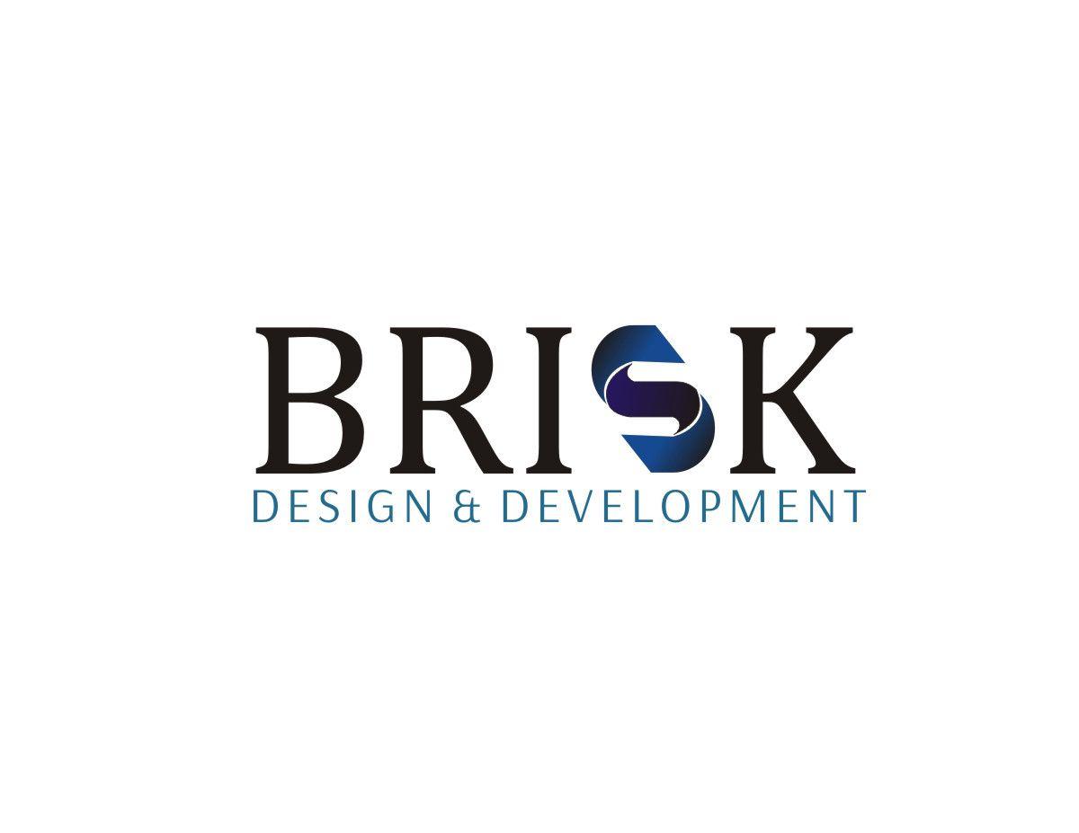 Brisk Logo - Business Logo Design for Brisk Design & Development by BRAVOart ...