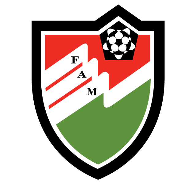 Green and Red Shield Logo - Maldives Primary Logo Football Confederation (AFC)