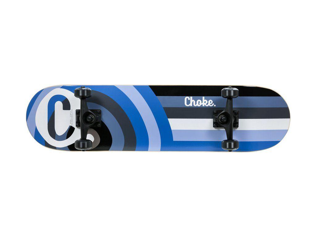 High C Logo - Choke High C Logo Skateboard - Blue 32