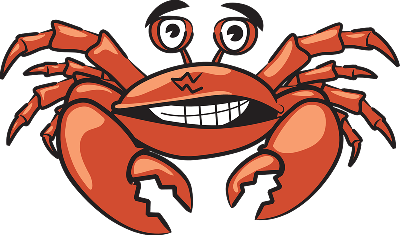 Crab Clip Art Logo - Jpg black and white download crab holding money