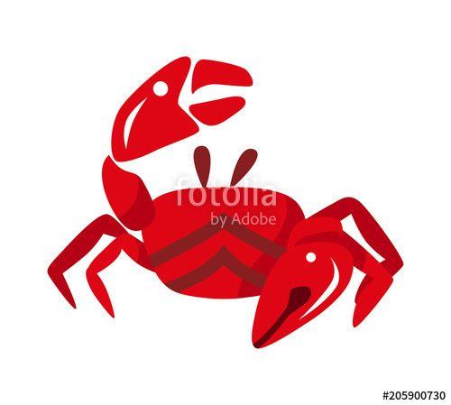Crab Clip Art Logo - Red Crab Clip Art Icon Stock Image And Royalty Free Vector Files