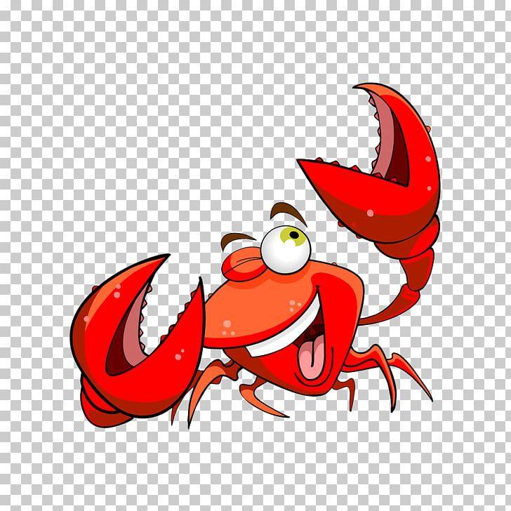 Crab Clip Art Logo - Crab Cartoon Seafood, Free cartoon crab matting, red crab PNG